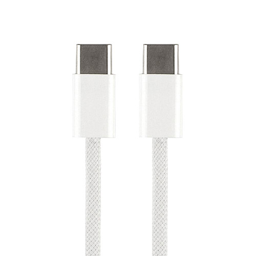 Кабель для зарядки USB Apple Type-C to Type-C 60W 1 м Білий