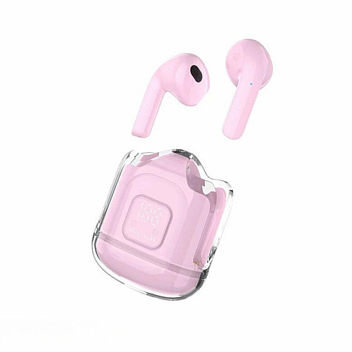 Наушники бездротові Bluetооth TWS Air 31 з боксом для зарядки Pink (16502)
