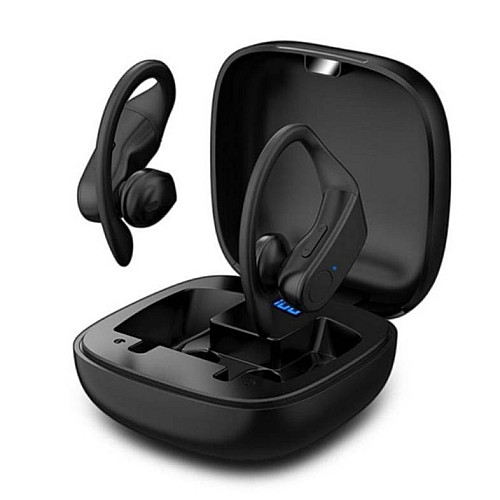 Наушники беспроводные блютуз TWS B10 с боксом для зарядки Black (16496)