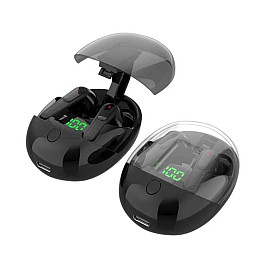 Наушники беспроводные блютуз TWS Pro One с боксом для зарядки Black (16504)