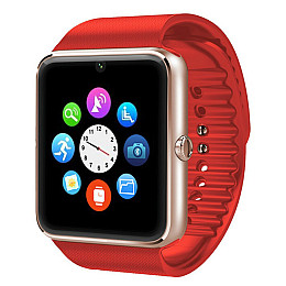 Смарт-годинники Smart Watch GT08 Gold Red (16148)