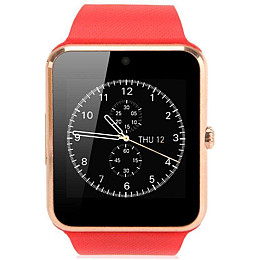 Смарт-годинники Smart Watch GT08 Gold Red (16148)
