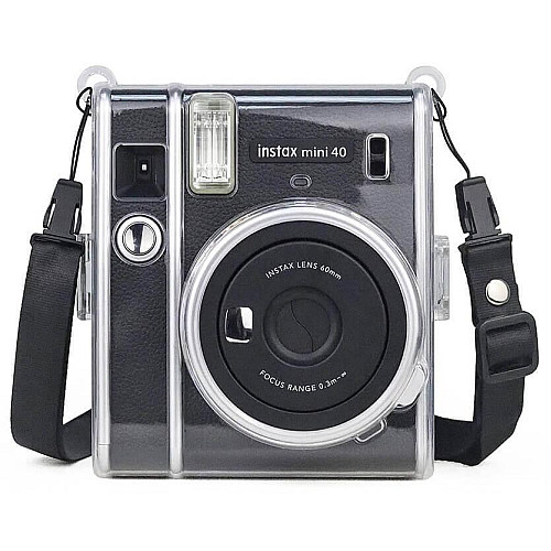 Чохол для фотоапарата Fujifilm Instax Mini 40 Прозорий (2148686528)