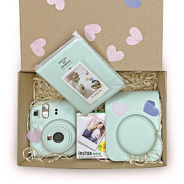 Набір камера Fujifilm Instax Mini 12/Фотопапір 20 шт/Чохол/Фотоальбом 64 фото Зелений (2148686540)