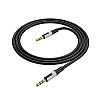 Кабель Borofone BL19 Creator audio cable AUX 3.5 mm to AUX 3.5 mm 1 м Black