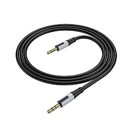 Кабель Borofone BL19 Creator audio cable AUX 3.5 mm to AUX 3.5 mm 1 м Black