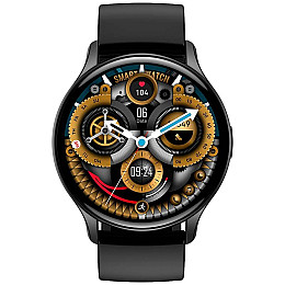 Смарт-часы Lemfo HK89 силиконовый ремешок Black (16722-hbr)