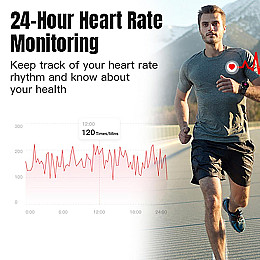 Смарт-годинники Lemfo LF35/Y8 сталевий ремінець Gold (16725-hbr)