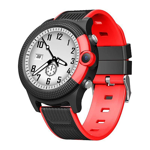 Смарт-часы детские Lemfo D36 4G с камерой силиконовый ремешок Black (16735-hbr)
