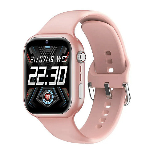 Смарт-часы детские Lemfo K20 4G с камерой силиконовый ремешок Pink (16738-hbr)