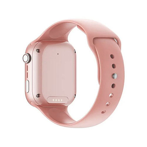 Смарт-часы детские Lemfo K20 4G с камерой силиконовый ремешок Pink (16738-hbr)