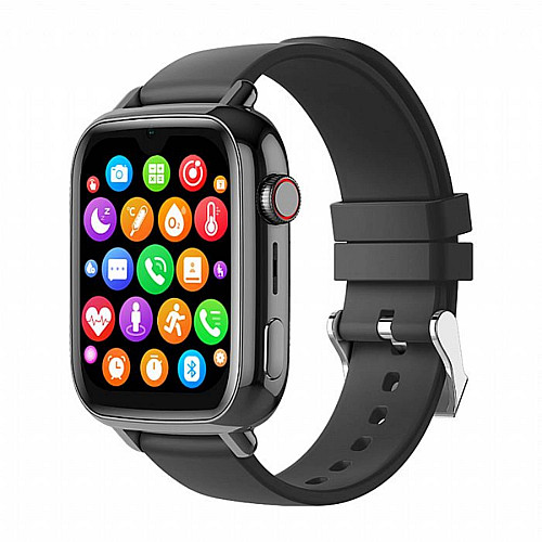 Умные часы с видеозвонком Wonlex KT34 8GB Black (SBWKT34B)