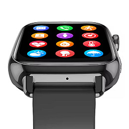 Умные часы с видеозвонком Wonlex KT34 8GB Black (SBWKT34B)