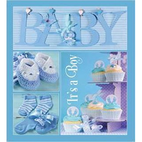 Фотоальбом EVG 10x15x56 BKM4656 Baby collage Blue (UA) (6239799)