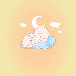 Фотоальбом EVG 10x15x56 BKM4656 Baby collage Blue (UA) (6239799)