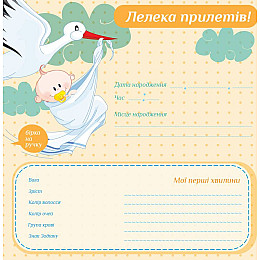 Фотоальбом EVG 10x15x56 BKM4656 Baby collage Pink (UA) (6239796)