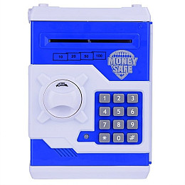 Копилка сейф Maxland MK 3916 18см Синий