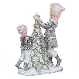 Фигурка декоративная Зимние забавы Lefard AL98490