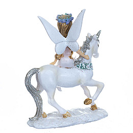 Фигурка декоративная Эльф верхом Lefard AL98495