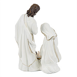 Фигурка декоративная Рождество c Ииусом Lefard AL113217 Белый