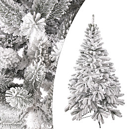 Штучна литва ялинка Happy New Year Президентська 180 см Засніжена