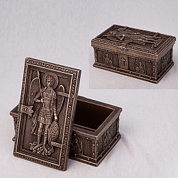 Шкатулка Архангел Михаил Veronese AL3169