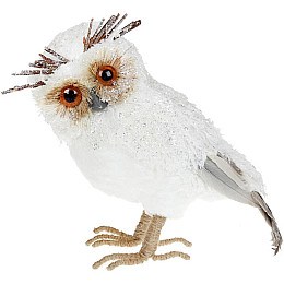Інтер'єрна іграшка White Owl 24 см Bona DP114753