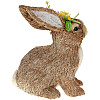Фігурка інтер'єрна Rabbit with Flowers 21x13x31 см Bona DP118206