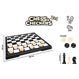 Шахматы "3 в 1" ТехноК 9055