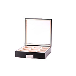 Шкатулка для хранения галстуков Salvadore Tie/6070/9.OAK.BL Черный (Tie/6070/9.OAK.BL)