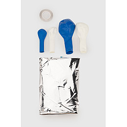 Набор воздушных шариков Цифра 3 Binfenqiqiu BF5278 14 шт Разноцветный (2000990384553)