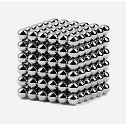 Іграшка-антистрес Neo Cube 4мм OPT-TOP срібло (1756374518)