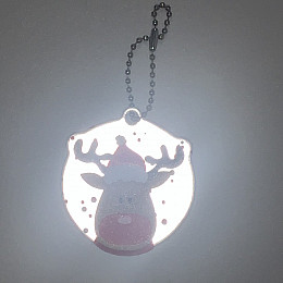 Светоотражаюча підвіска Добра Казка Олень 6 см Різнокольоровий (FT50799580031031)