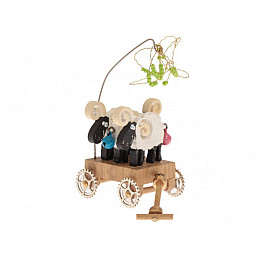 Коллекционная фигурка Добра Казка Продавец ягнят 8,5x10,5 см Разноцветный (FT37766489872380)