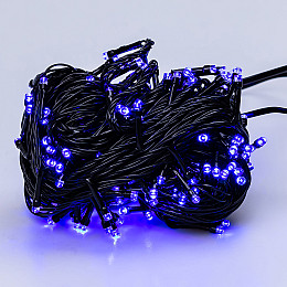 Гирлянда Lugi Нить 500 LED длина 22м синий (M500LEDBL)