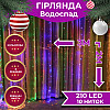 Гирлянда Lugi Водопад 210 LED (480 L) 3*2м мультиколор (1733045ML)