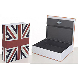Книга-сейф MaxLend 0791 Металл Union Jack
