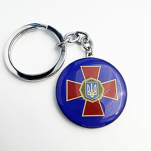 Брелок Dobroznak Національної гвардії України 30х30 мм (1884)
