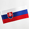 Флажок Dobroznak Словакия 12х24 мм Разноцветный (6389)