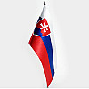 Флажок Dobroznak Словакия 12х24 мм Разноцветный (6389)