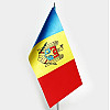 Флажок Dobroznak Молдавия 12х24 мм Разноцветный (6390)