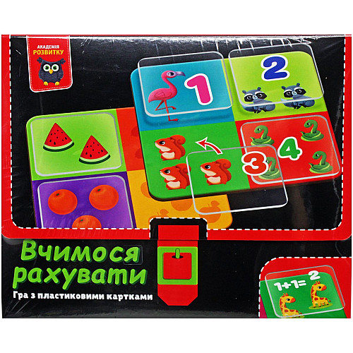 Развивающая игра Учимся считать укр Vladi Toys (VT1302-29)