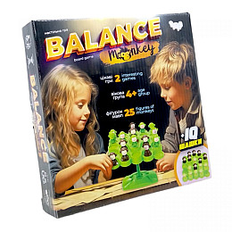 Настольная игра Balance Monkey + IQ шашки Dankotoys (BalM-01)