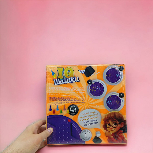 Розвивальна настільна гра IQ Шашки Dankotoys (IQCh-01)