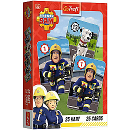 Игрові карти Piotrus Пожарний Сем 25 карт Trefl (08505)