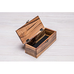 Дерев'яна коробочка для зберігання окулярів ecoWalnut 180х74х67 мм