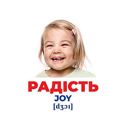 Набір розвиваючих карток Геній з пеленок Емоції та почуття Ранок 10107208 17 карток