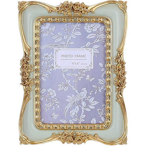 Фоторамка інтер'єрна BonaDi Mint Antique 021 10x15 см М'ятний DP229883