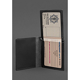 Обкладинка для посвідчення BlankNote офіцера ДПСУ чорна