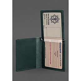 Обкладинка для посвідчення BlankNote офіцера ДПСУ зелена